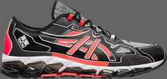 Кроссовки gel quantum 360 6 black sunrise red Asics, черный
