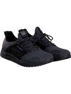 Кроссовки на шнуровке Bugatti, черный