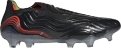 Бутсы Adidas Copa Sense+ FG Black Solar Red, черный