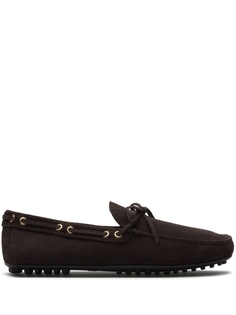 Car Shoe мокасины с бантом, коричневый