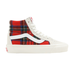 Кроссовки Vans Pendleton x Sk8-Hi 38 DX, красный