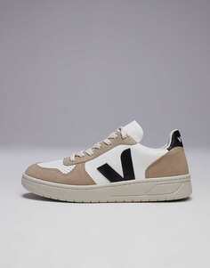 Кроссовки VEJA – V-10, белый/бежевый