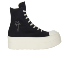 Кроссовки Rick Owens DRKSHDW Double Bumper High, цвет Black Milk