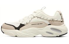 Кроссовки Stamina Airy Lifestyle для мужчин с низким верхом молочно-белого цвета Skechers