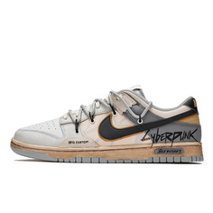 Кроссовки Nike Dunk Skateboarding Shoes Men Low-top Gray/Brown, коричневый