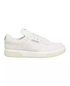 Простые кроссовки b300 на шнурках Fred Perry, белый