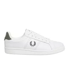 Простые кроссовки b721 на шнурках Fred Perry, белый