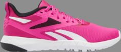 Кроссовки wmns flexagon force 4 proud pink white Reebok, розовый