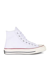 Кроссовки Converse Chuck 70 Canvas Hi Tops, цвет White, Garnet, Egret