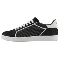 Кроссовки EMPORIO ARMANI EA7 Skateboarding Shoes Men Low-top Black, черный