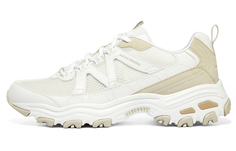 Кроссовки мужские D"Lites 1.0 Chunky с низким верхом белого/натурального цвета Skechers
