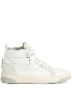 Giuseppe Zanotti кроссовки GZ94 на шнуровке, белый