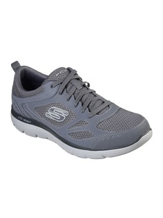 Кроссовки на шнуровке Skechers, серый