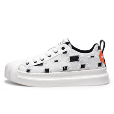 Кроссовки ENRICO COVERI Lifestyle Shoes Men Low-top, белый/черный