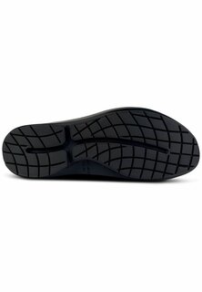 Пляжные тапочки Oocoozie Recovery Oofos, черные