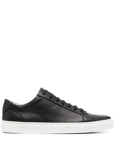 Corneliani кроссовки на шнуровке, черный