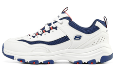 Кроссовки мужские D"Lites 1.0 Chunky с низким верхом синего/белого/красного цвета Skechers