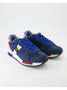 Кроссовки на шнуровке BLAUER USA, синий