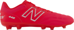 Бутсы New Balance 442v2 Team FG Red White, красный