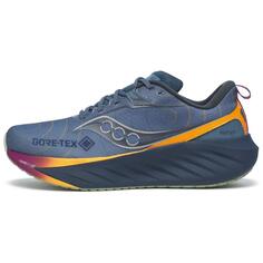 Кроссовки saucony TRIUMPH 22 Lifestyle Shoes Men Low-top Blue, синий