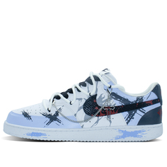Кроссовки Nike Court Vision 1 Skateboarding Shoes Men Low-top Black/white, черный/белый