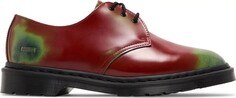 Оксфорды Supreme x 1461 Wear Away Pack - Red, красный Dr Martens