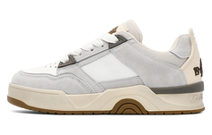 Кроссовки Dickies Skateboarding Shoes Men Low-top White/Gray, белый/серый