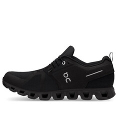 Кроссовки On Running Cloud 5 Waterproof Black White, черный