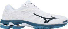 Кроссовки Wave Voltage White Sailor Blue, белый Mizuno