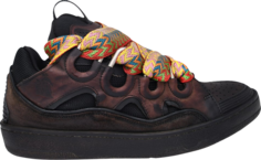 Кроссовки Lanvin Curb Sneaker Distressed - Black, черный