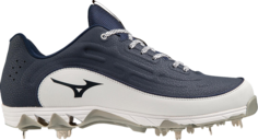 Кроссовки 9-Spike Ambition 3 Low Navy White, синий Mizuno