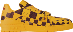 Кроссовки Louis Vuitton Trainer Damier Pop - Yellow, желтый