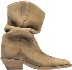 Кроссовки Maison Margiela Tabi Western Boot Beige, коричневый