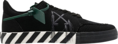 Кроссовки Off-White Vulc Sneaker Black White Frayed, черный