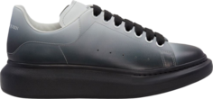 Кроссовки Alexander McQueen Oversized Sneaker White Black Ombre, белый