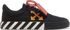 Кроссовки Off-White Vulc Sneaker Black Orange, черный