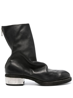 Guidi ботинки с закругленным носком, черный