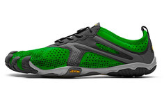 Кроссовки мужские низкие зеленые Vibram