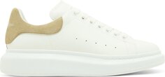 Кроссовки Alexander McQueen Oversized Sneaker White Beige, белый