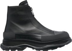 Кроссовки Alexander McQueen Tread Slick Zip Boots Black, черный
