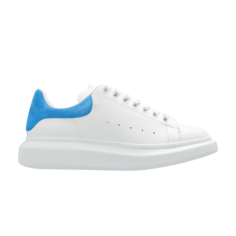 Кроссовки Alexander McQueen Oversized Sneaker, цвет White Lapis Blue