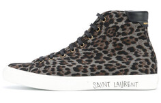 Кроссовки мужские Saint Laurent, серо-черный