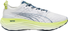 Кроссовки ForeverRun Nitro White Ocean Tropic Lime, белый Puma