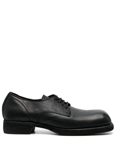 Guidi туфли на шнуровке, черный