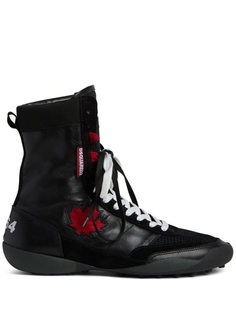 DSQUARED2 кроссовки с логотипом Maple Leaf, черный