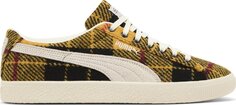 Кроссовки Harris Tweed x Suede Vintage Tartan - Yellow, желтый Puma