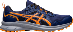 Кроссовки Trail Scout 3 Deep Ocean Bright Orange, синий Asics