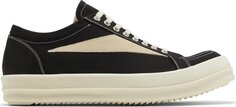 Кроссовки Rick Owens Lido DRKSHDW Vintage Low Black Milk, черный