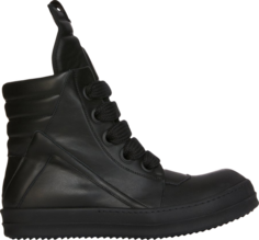 Кроссовки Rick Owens Lido Jumbo Laced Geobasket High Black, черный