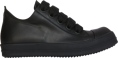 Кроссовки Rick Owens Lido Jumbo Laced Sneaker Low Black, черный